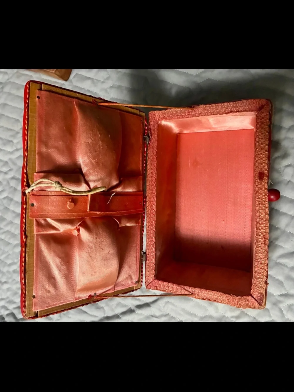 Vintage Sewing Basket 1960’s 70’s